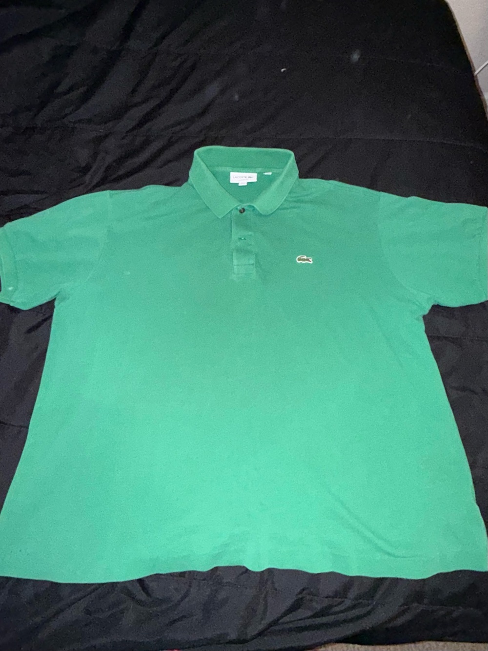 Lacoste Men's Green Short-Sleeve Polo